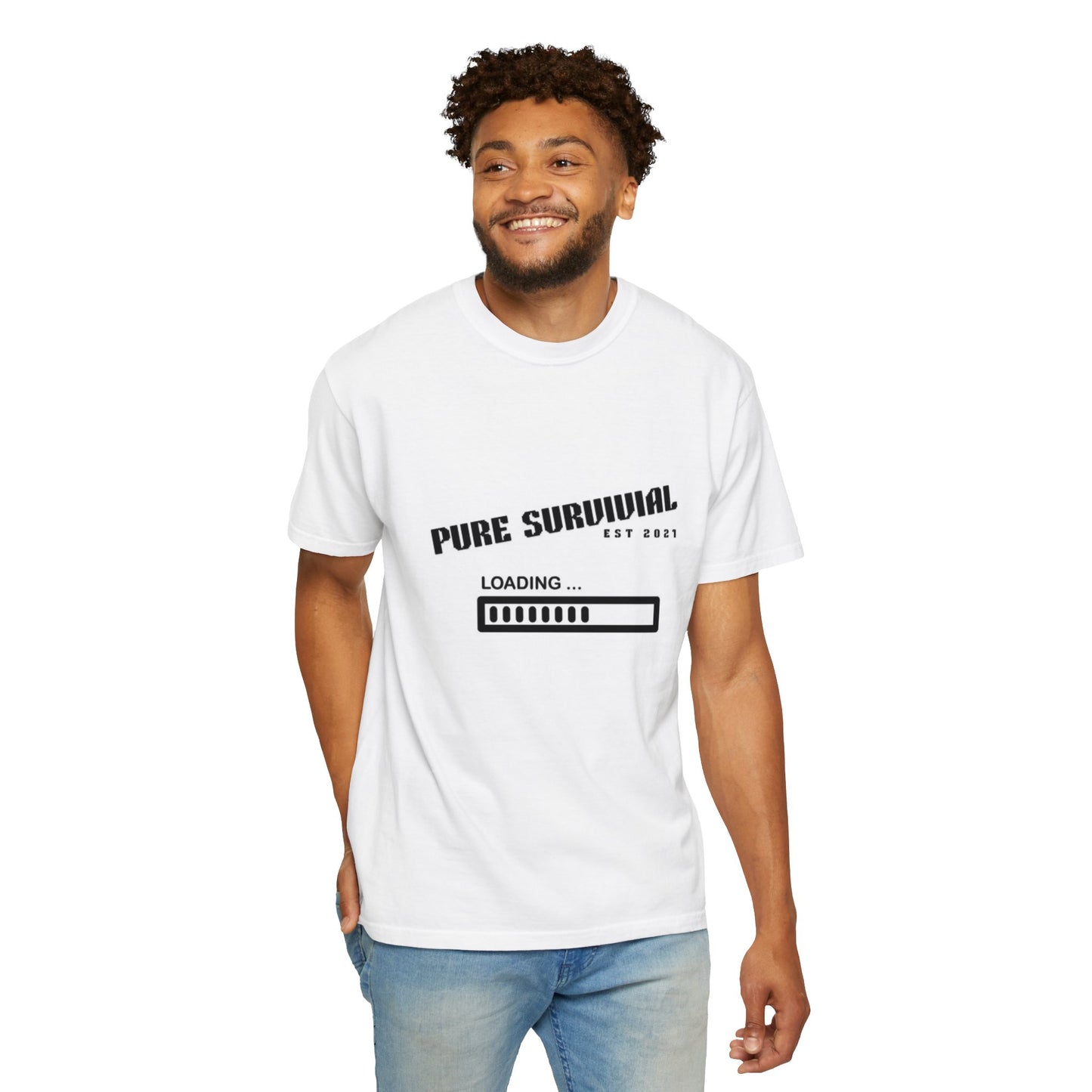 Pure Survival Unisex Garment-Dyed T-shirt 010