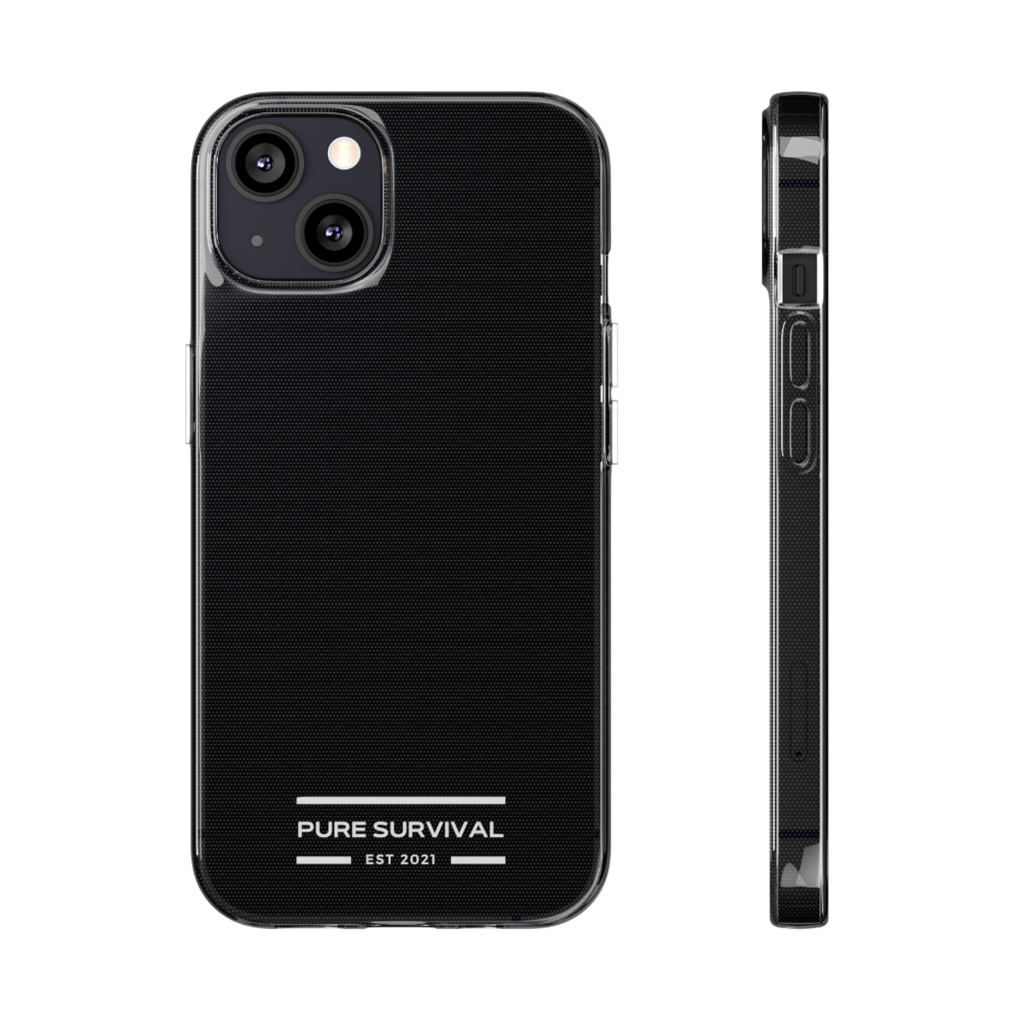 Pure Survival Soft iPhone Cases