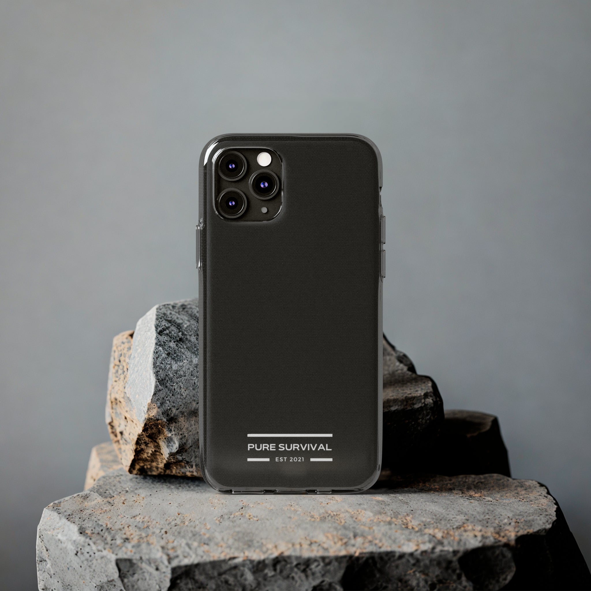 Pure Survival Soft iPhone Cases