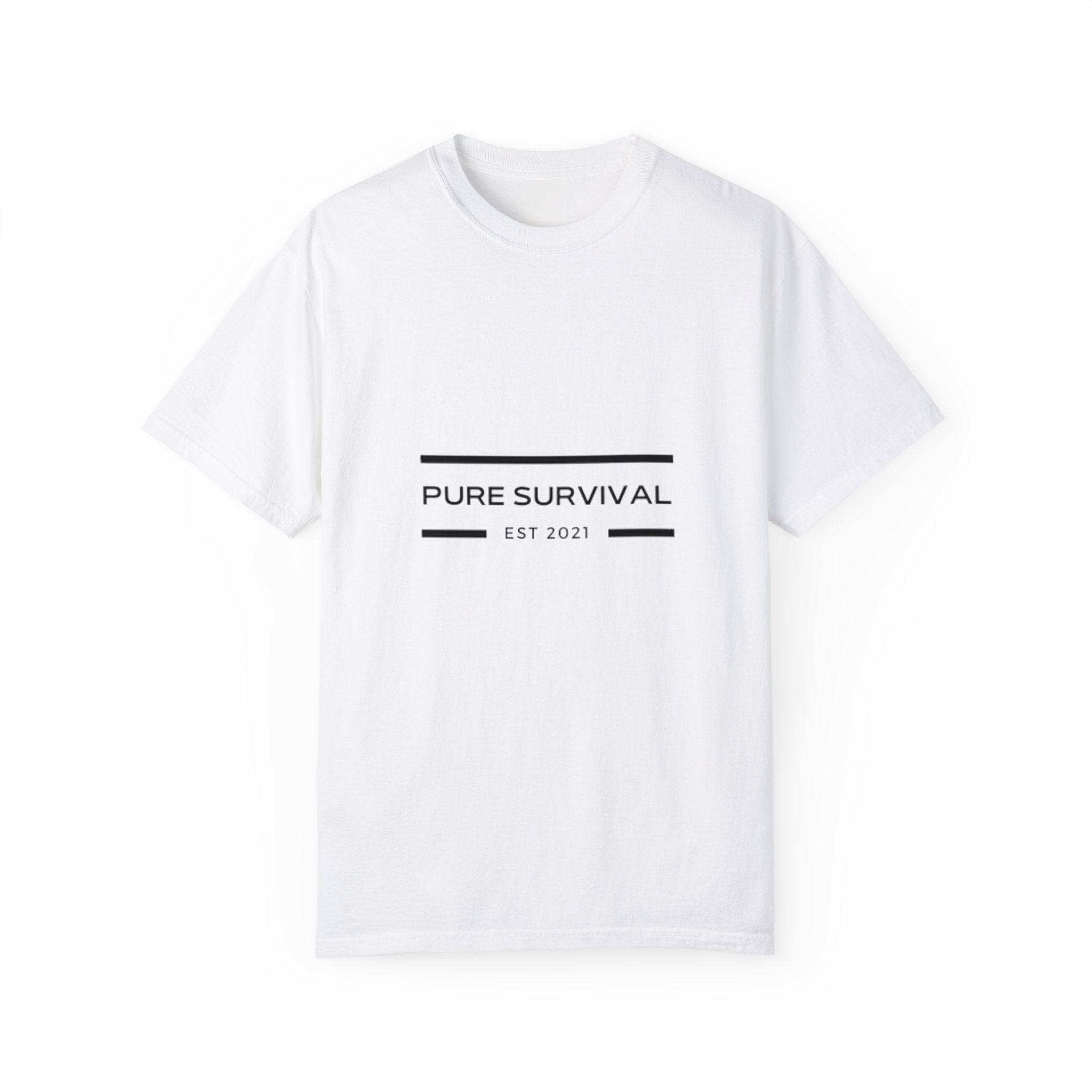 Pure Survival Unisex Garment-Dyed T-shirt