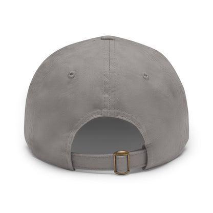 Pure Survival Dad Hat with Leather Patch (Round)
