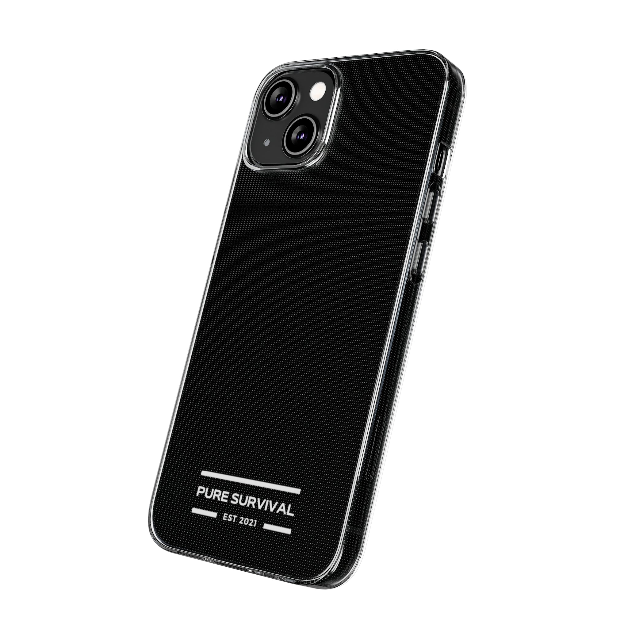 Pure Survival Soft iPhone Cases