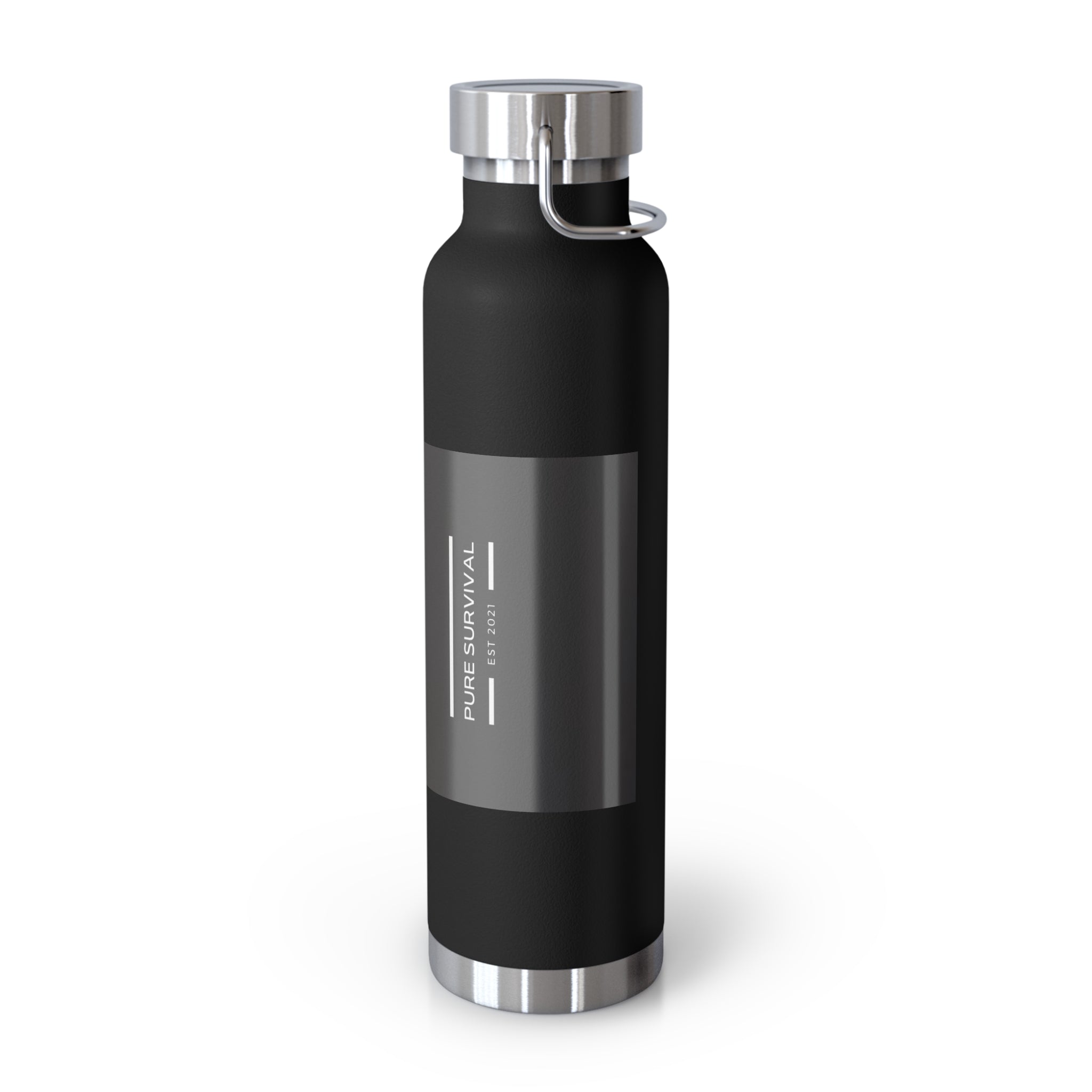 Pure Survival Copper Vacuum Insulated Bottle, 22oz