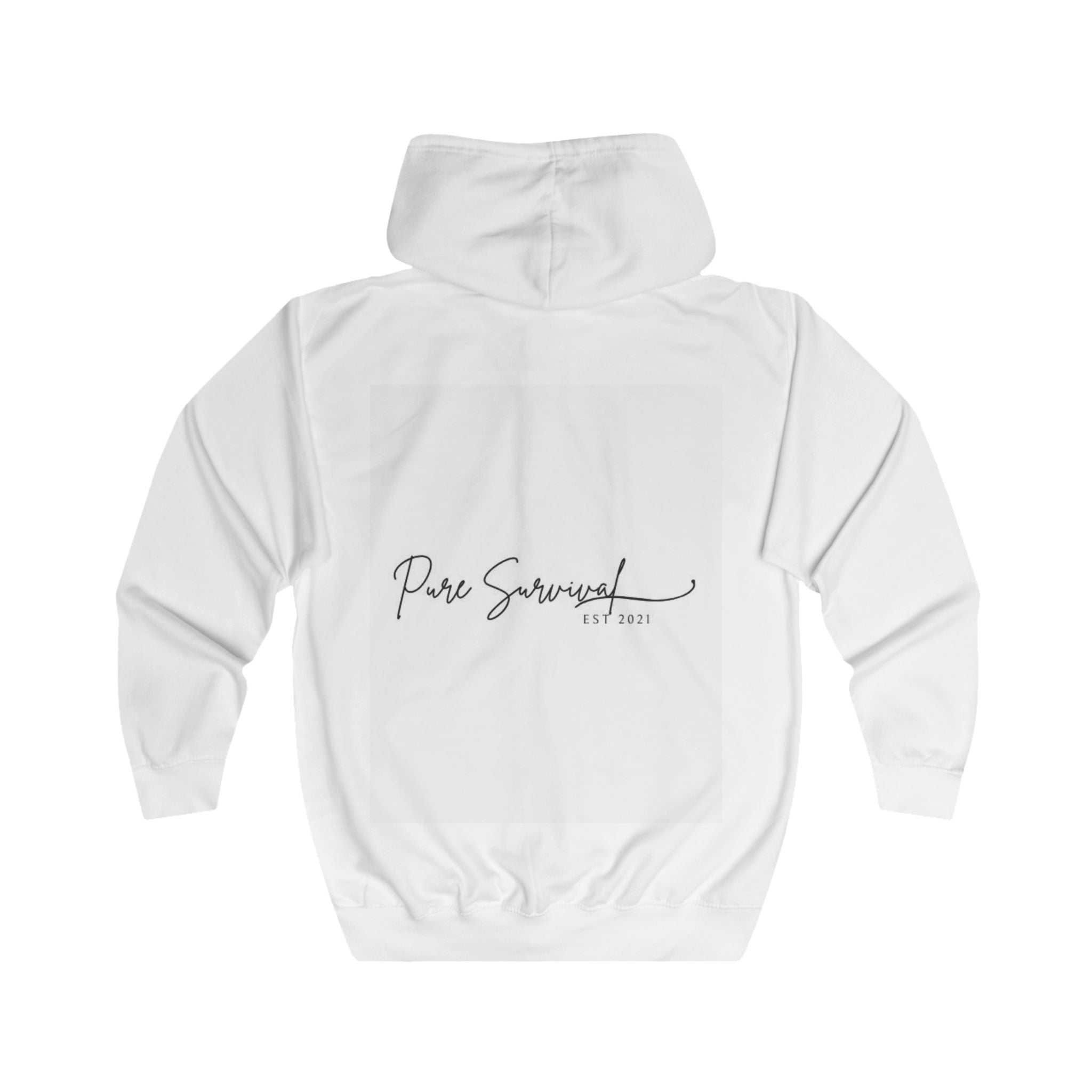 Pure Survival Unisex Full Zip Hoodie 003