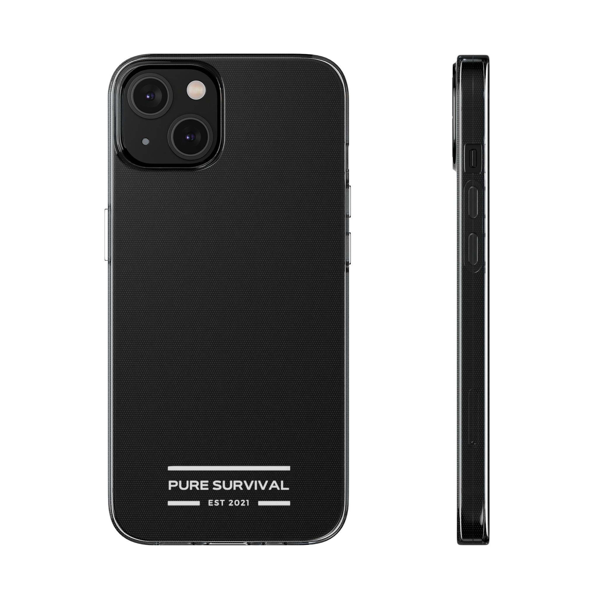 Pure Survival Soft iPhone Cases