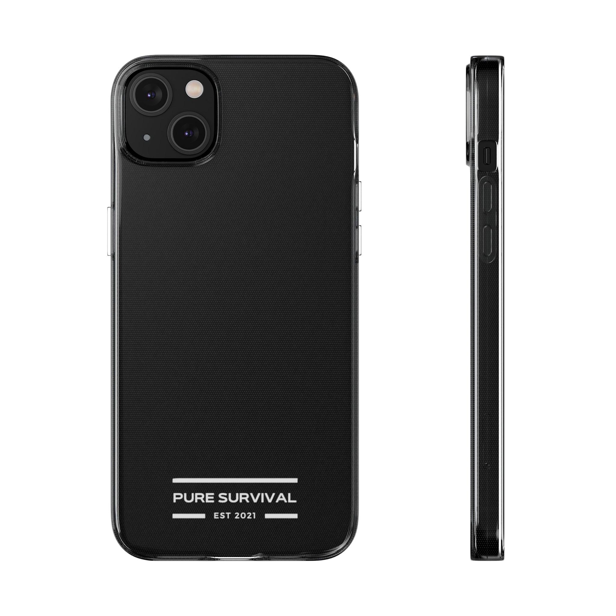 Pure Survival Soft iPhone Cases