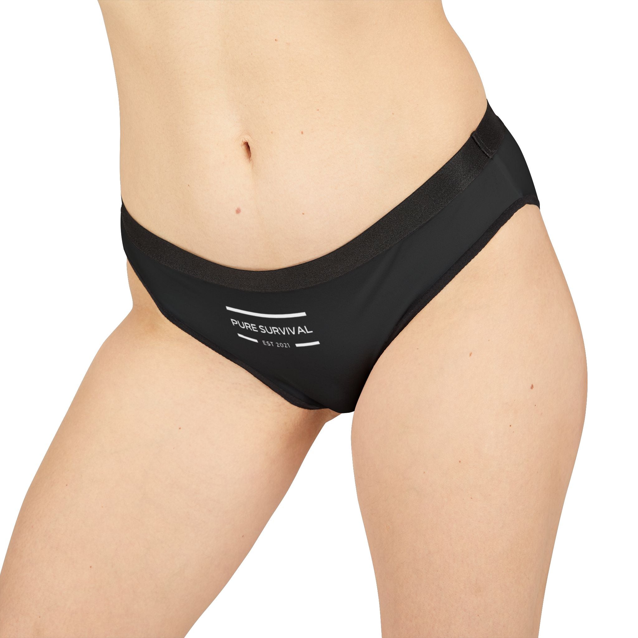 Pure Survival Women's Underwear (AOP) Black