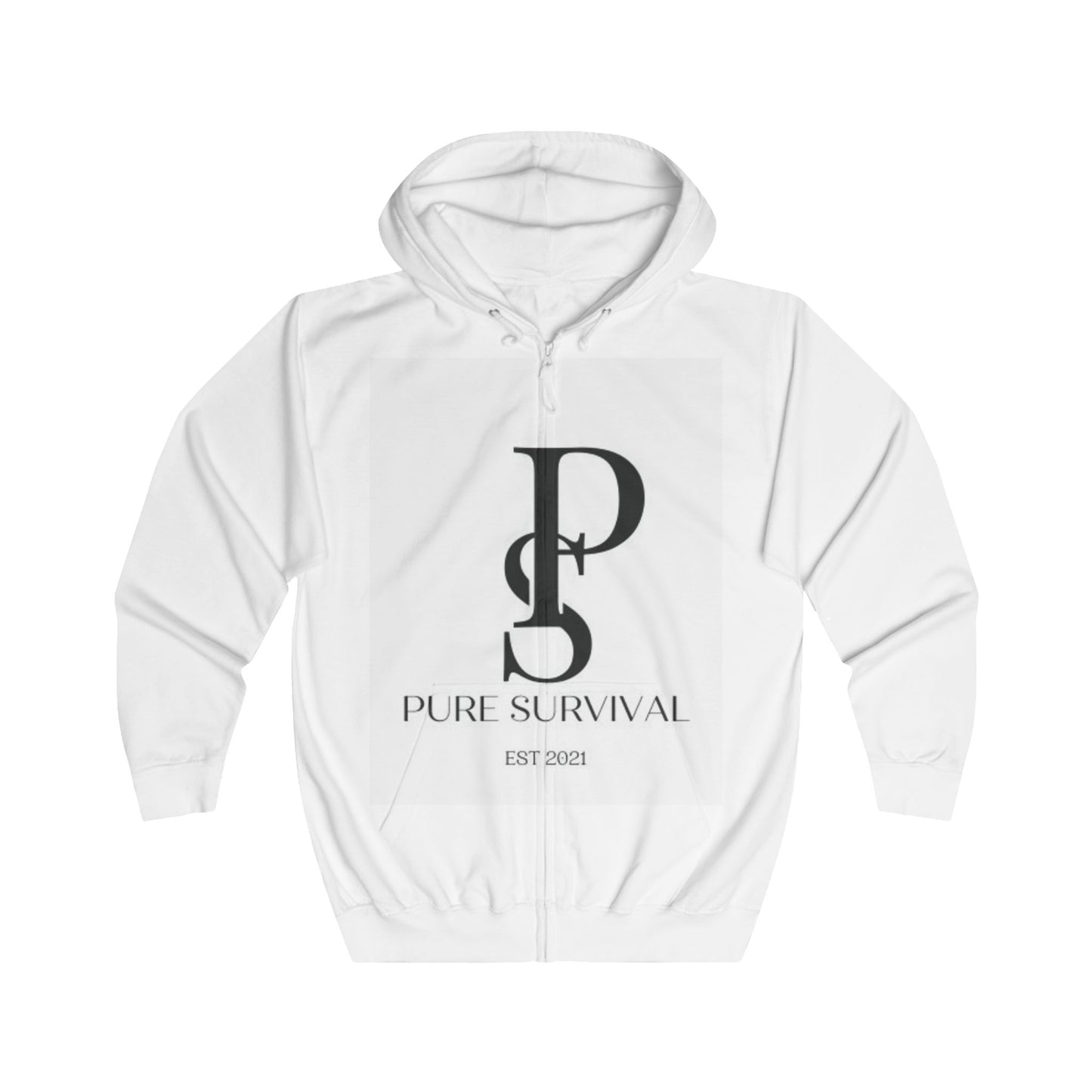 Pure Survival Unisex Full Zip Hoodie 004