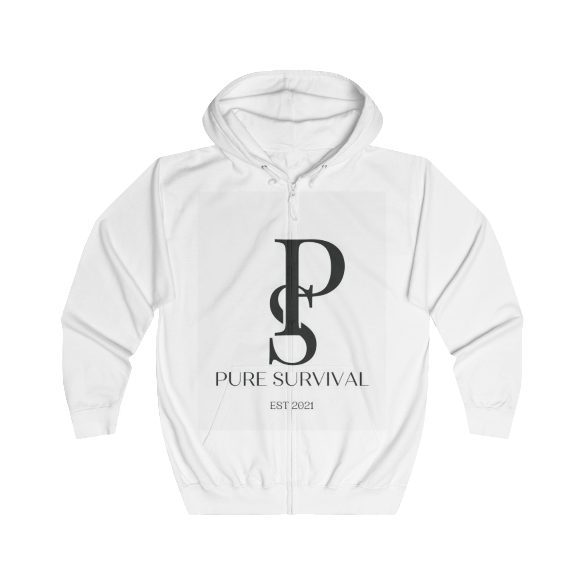 Pure Survival Unisex Full Zip Hoodie 004