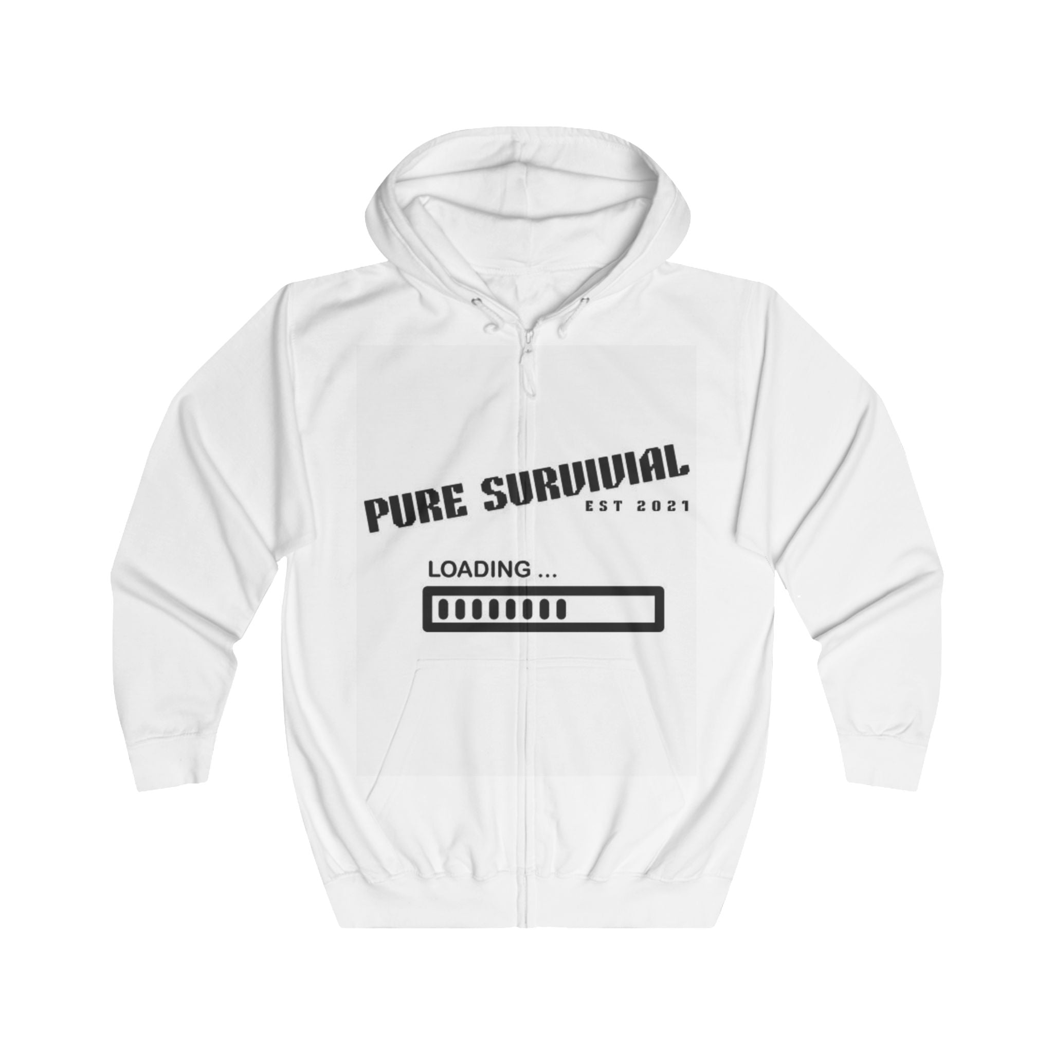 Pure Survival Unisex Full Zip Hoodie 002