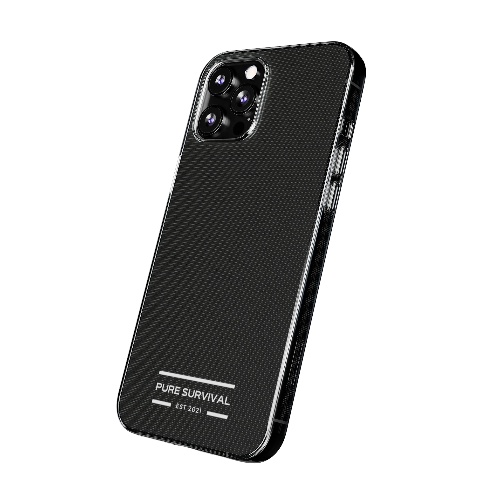 Pure Survival Soft iPhone Cases