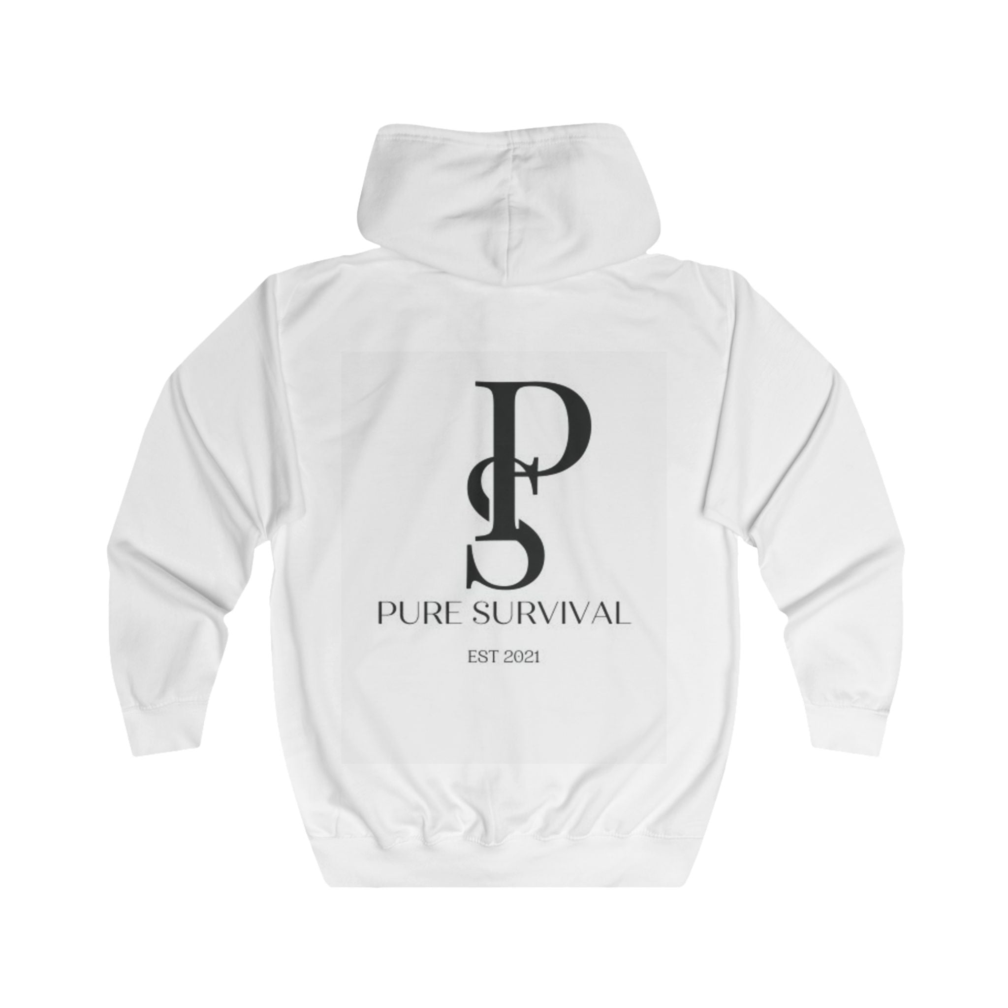 Pure Survival Unisex Full Zip Hoodie 004