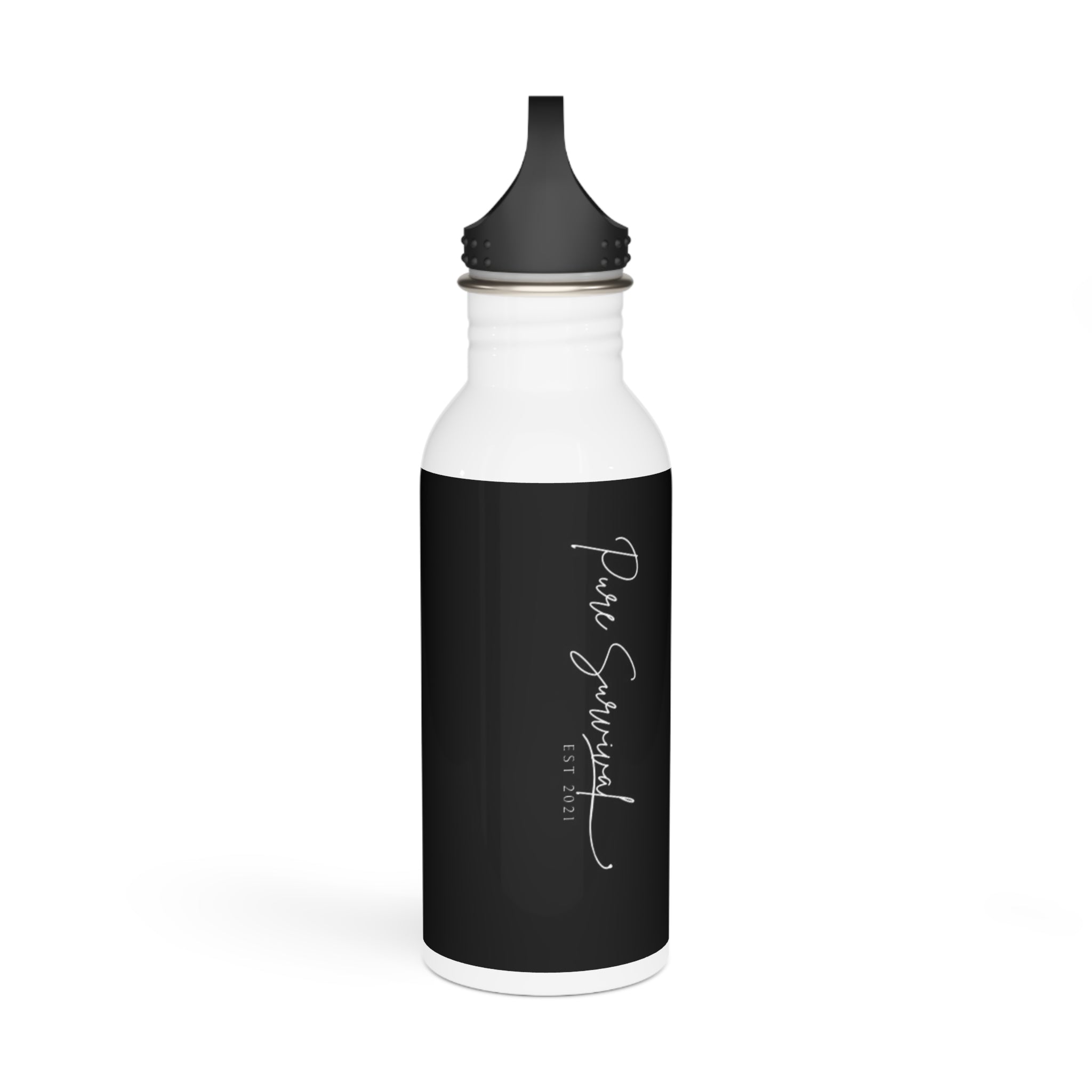 Pure Survival Stainless Steel Water Bottle 010