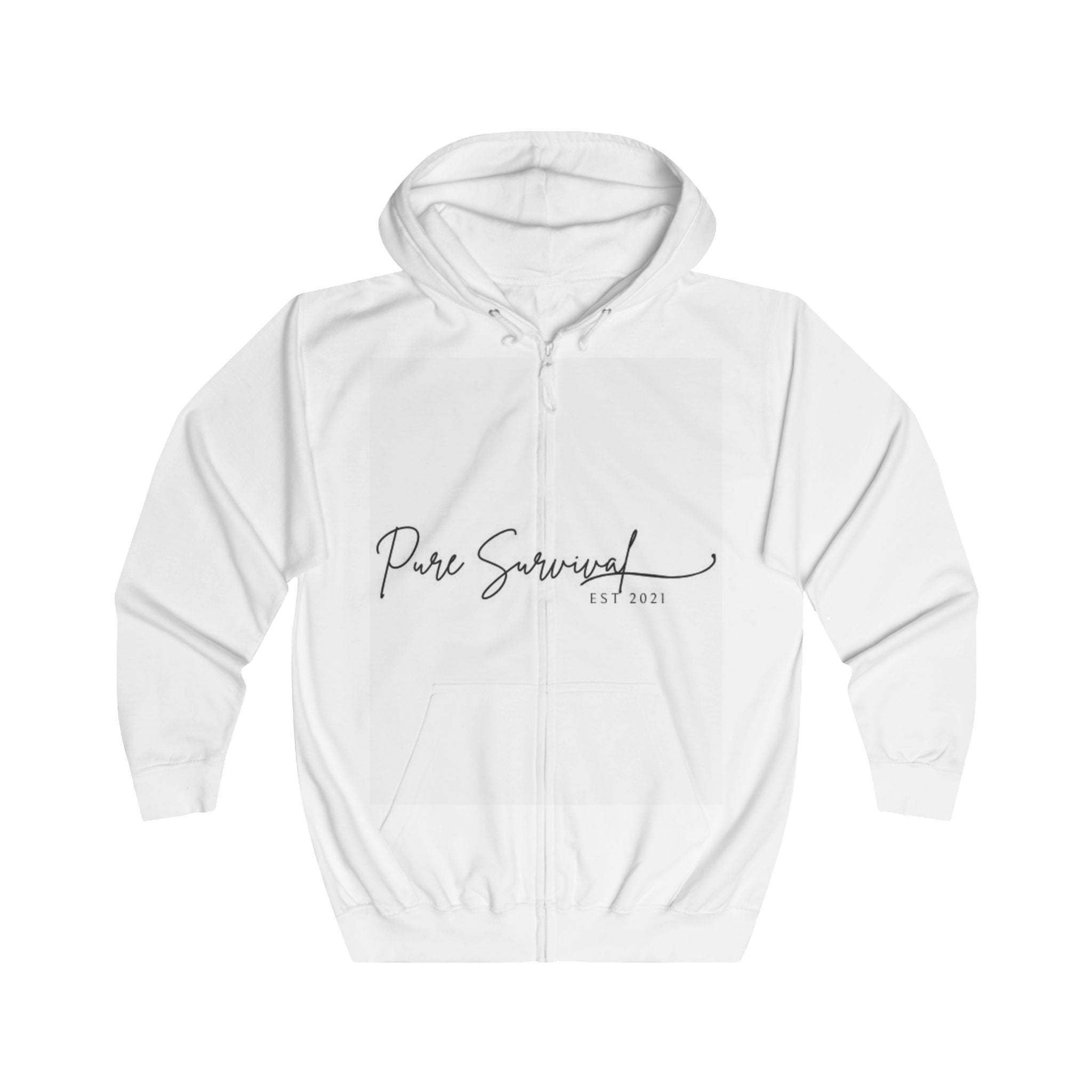 Pure Survival Unisex Full Zip Hoodie 003