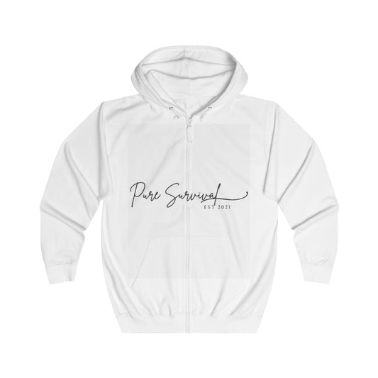 Pure Survival Unisex Full Zip Hoodie 003