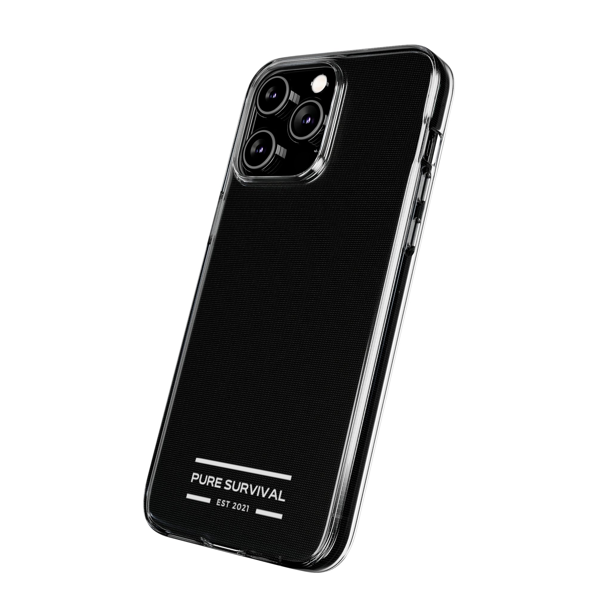 Pure Survival Soft iPhone Cases