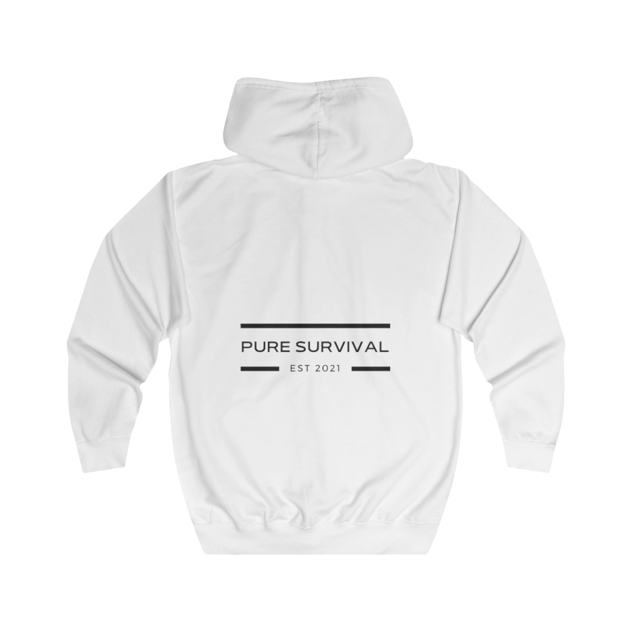 Pure Survival Unisex Full Zip Hoodie 001