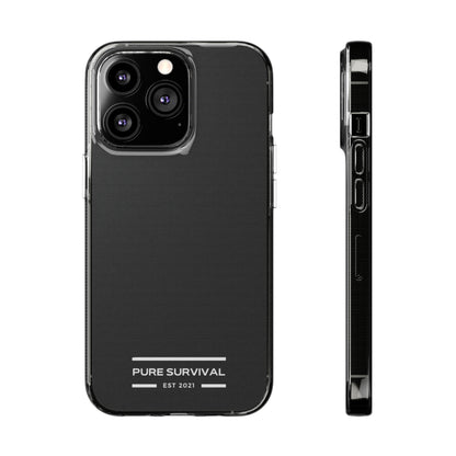 Pure Survival Soft iPhone Cases